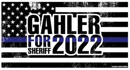 Jeff Gahler for Sheriff